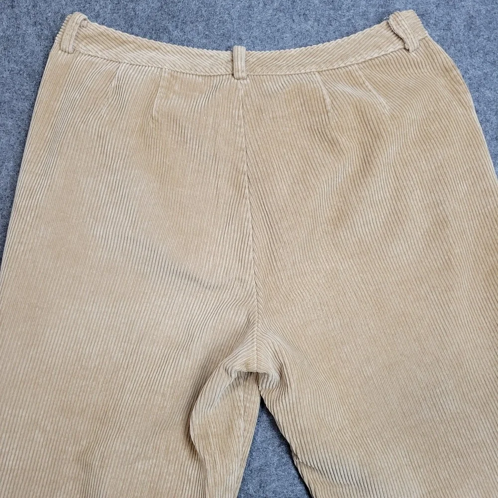 VTG Eddie Bauer Corduroy Pants Womens 12 Brown Grandma Core Retro Y2K Indie